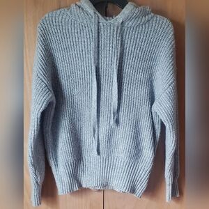 Grey Hooded Sweater